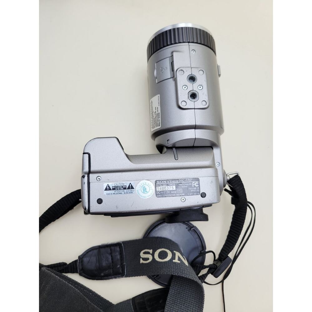 Sony Cyber-shot DSC-F707 Digital Camera 5.0MP Carl Zeiss NightShot Swivel Box - Picture 13 of 16